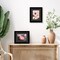 Americanflat Black Picture Frame with Shatter-Resistant Glass - Classic Molding with Black Mat and White Trim